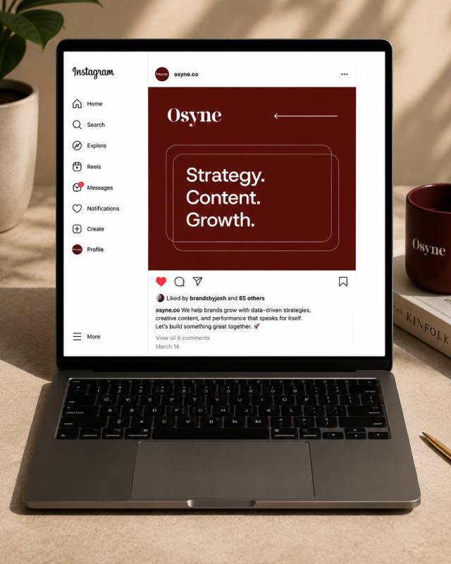 Osyne digital marketing agency social media strategy and content creation for businesses in Nairobi Kenya