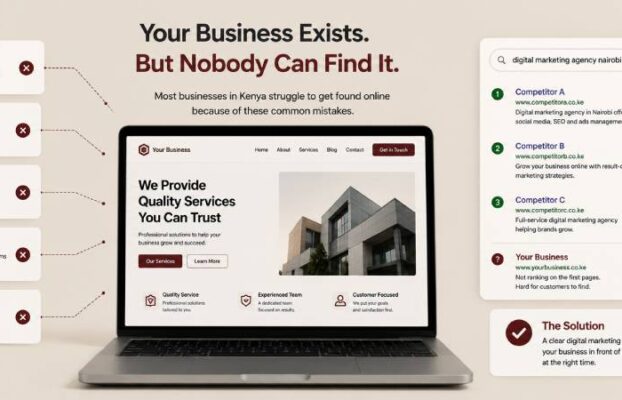 Why Most Kenyan Businesses Are Invisible Online and What to Do About It
