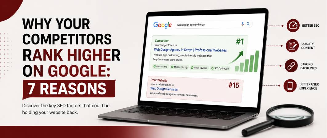 Why Your Competitors Rank Higher on Google: 7 Reasons